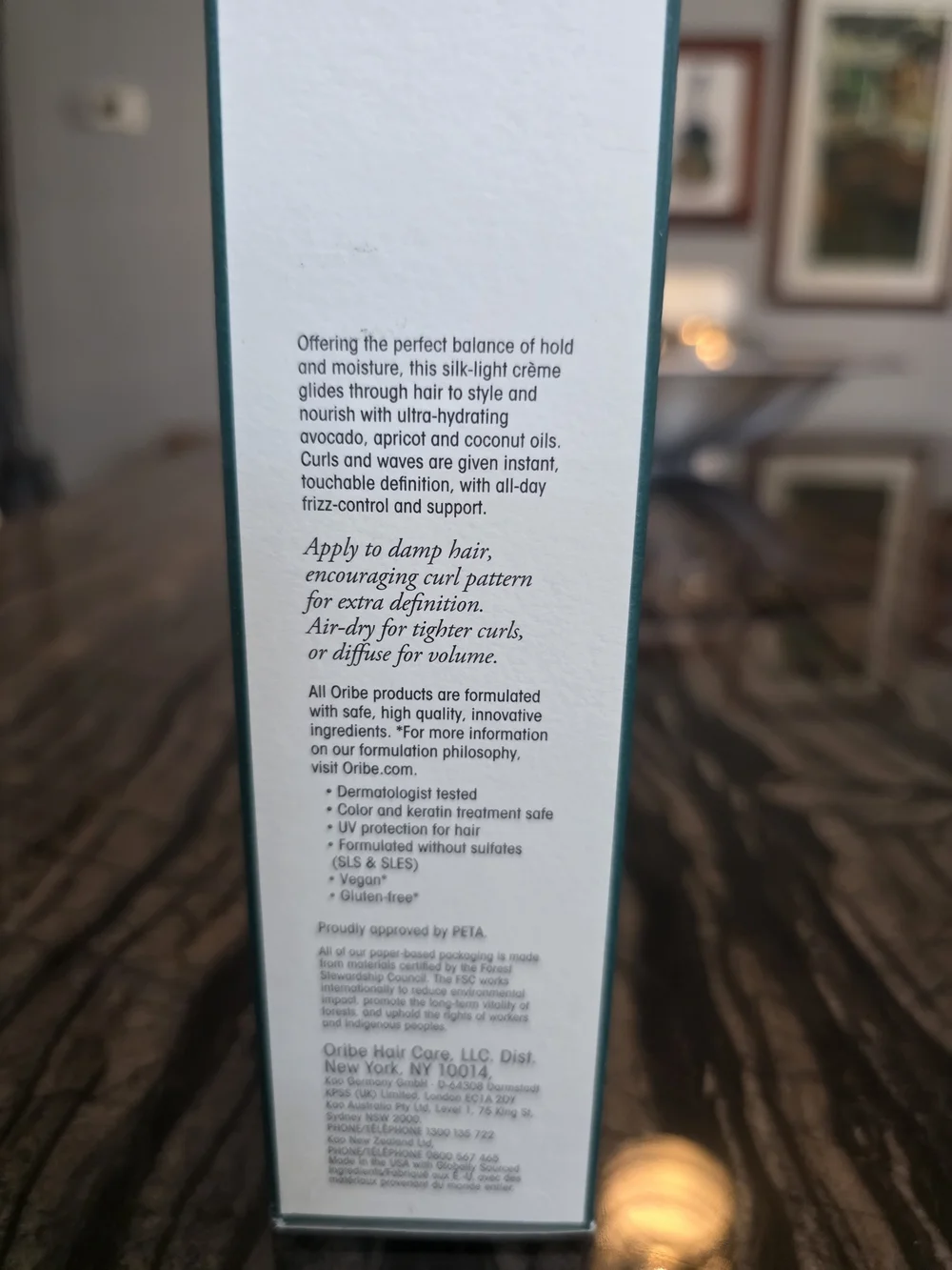 NWT Oribe Curl Control Silkening Crème 5oz